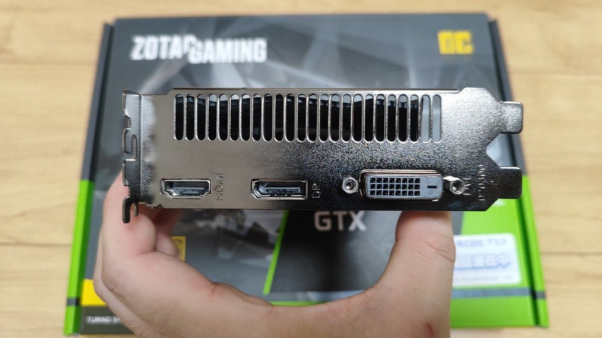 GTX1650 GDDR6 補助電源無し ZOTAC｜Yahoo!フリマ（旧PayPayフリマ）