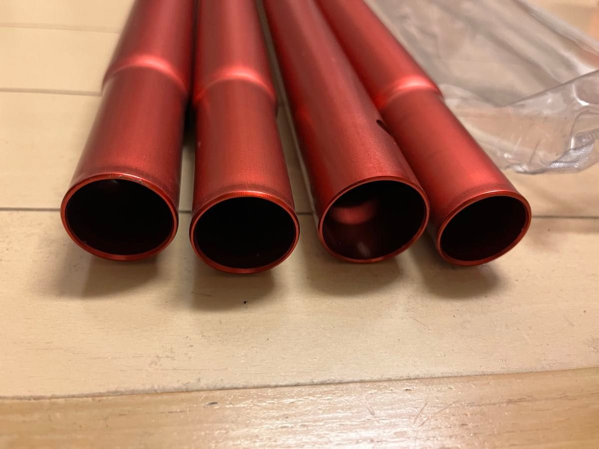 1回使用 スノーピーク ウイングポール レッド 280cm TP-001RD｜Yahoo