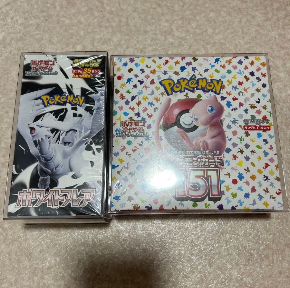 ポケモンカード 151 ホワイトフレア デラックス シュリンク付き 未開封