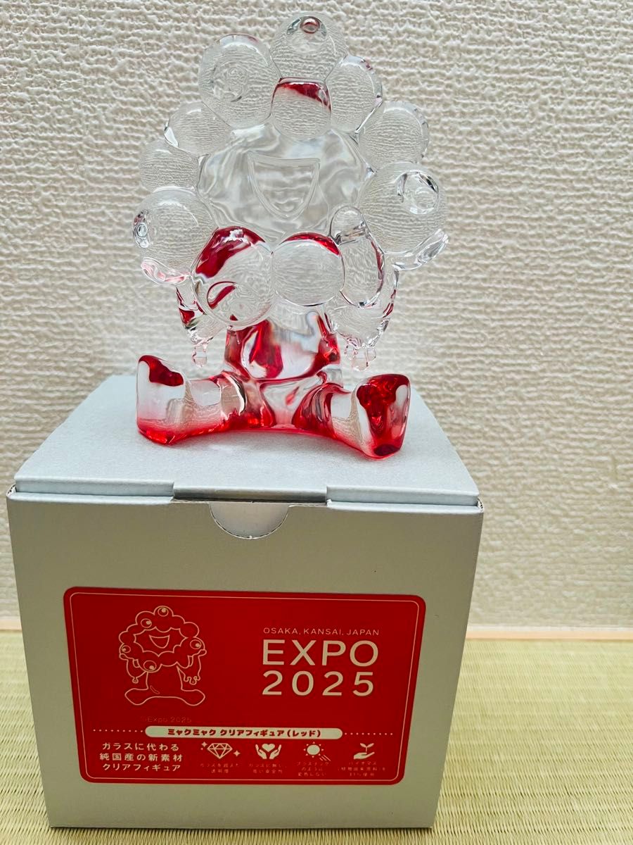 万博 ミャクミャク クリアオブジェ｜Yahoo!フリマ（旧PayPayフリマ）