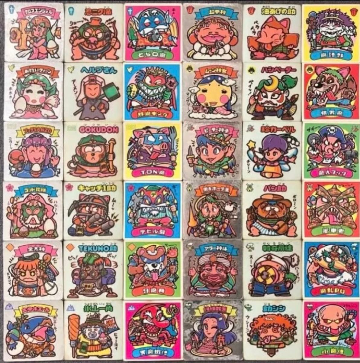 ビックリマンシール チョコ 超希少第6弾 フルコンプ すくみ 当時物