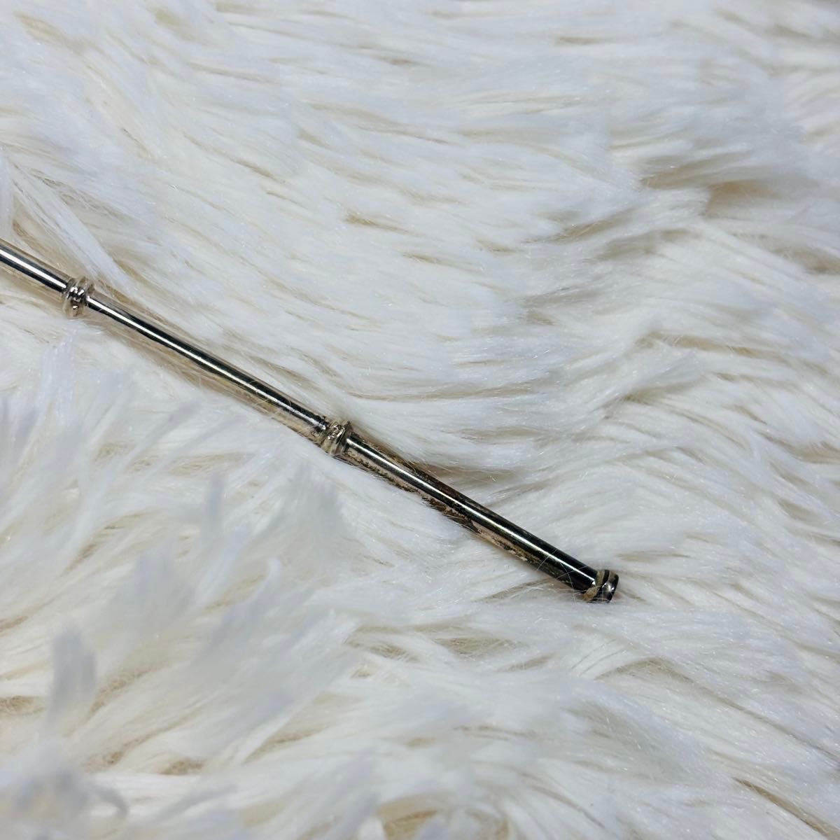 銀製 ストロー スプーン 純銀 桜柄 桜模様 silver925 カトラリー