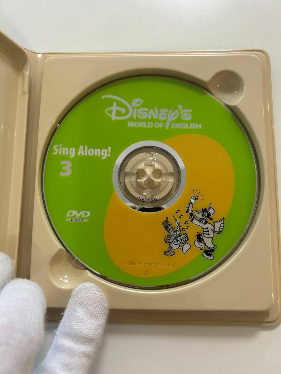 ディズニー英語システムシングアロング1234プレイアロング123DVD7本