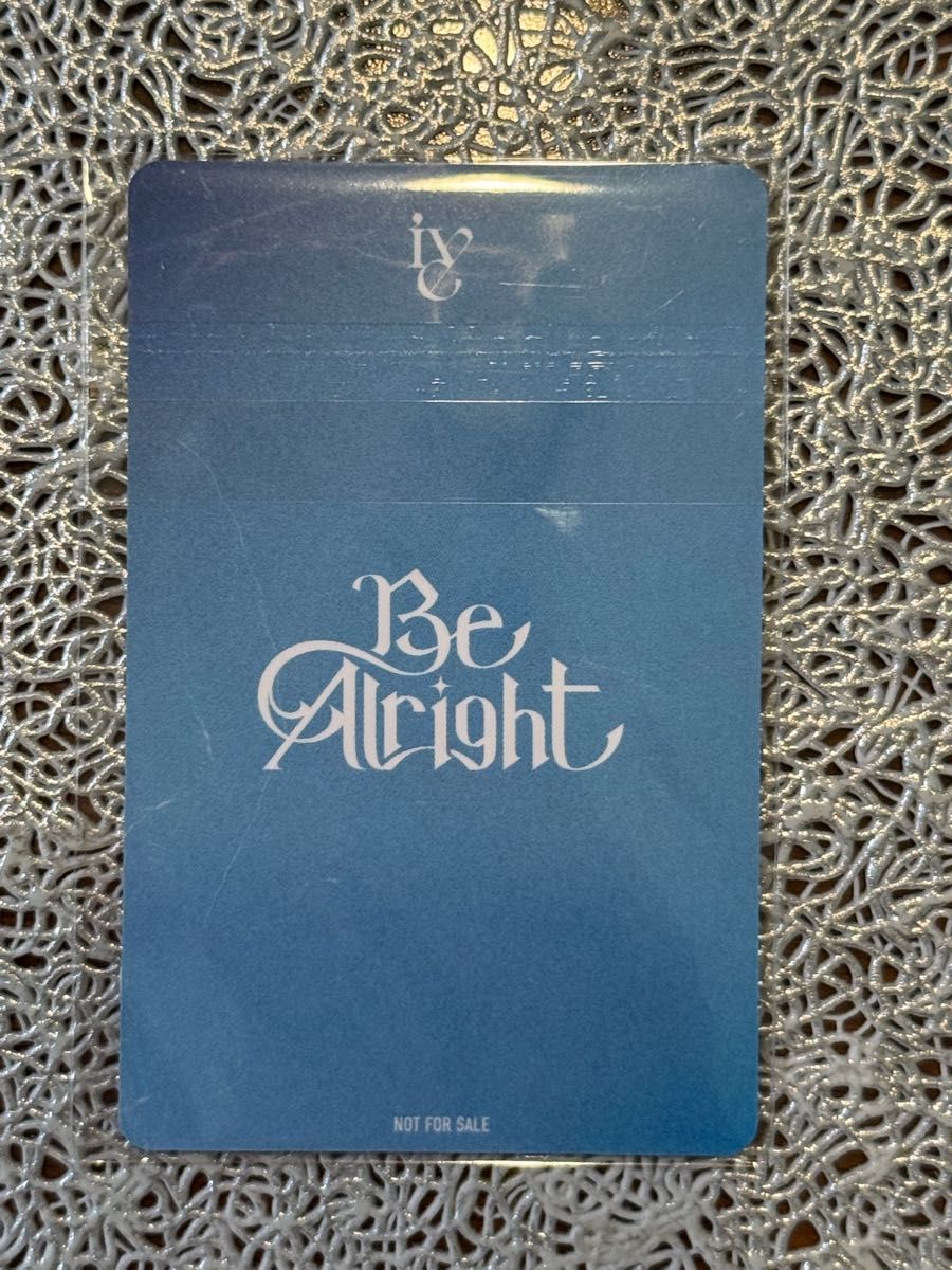 IVE Be Alright ウォニョン ラキドロ 400枚 限定 ソニミュ｜Yahoo