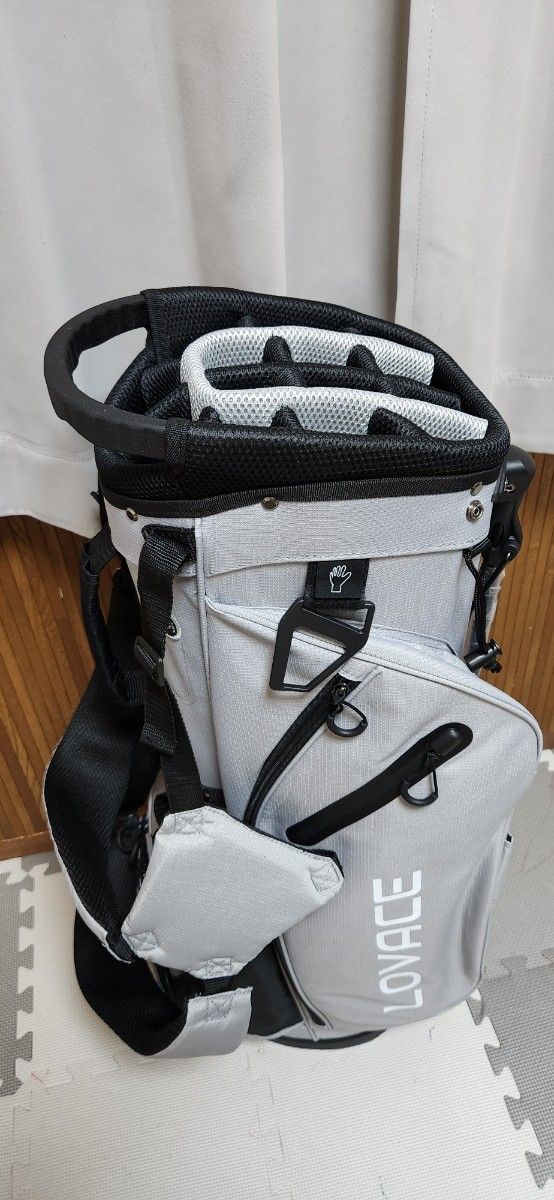 新品未使用】14分割 LOVACE グレー キャディバッグ｜Yahoo!フリマ（旧