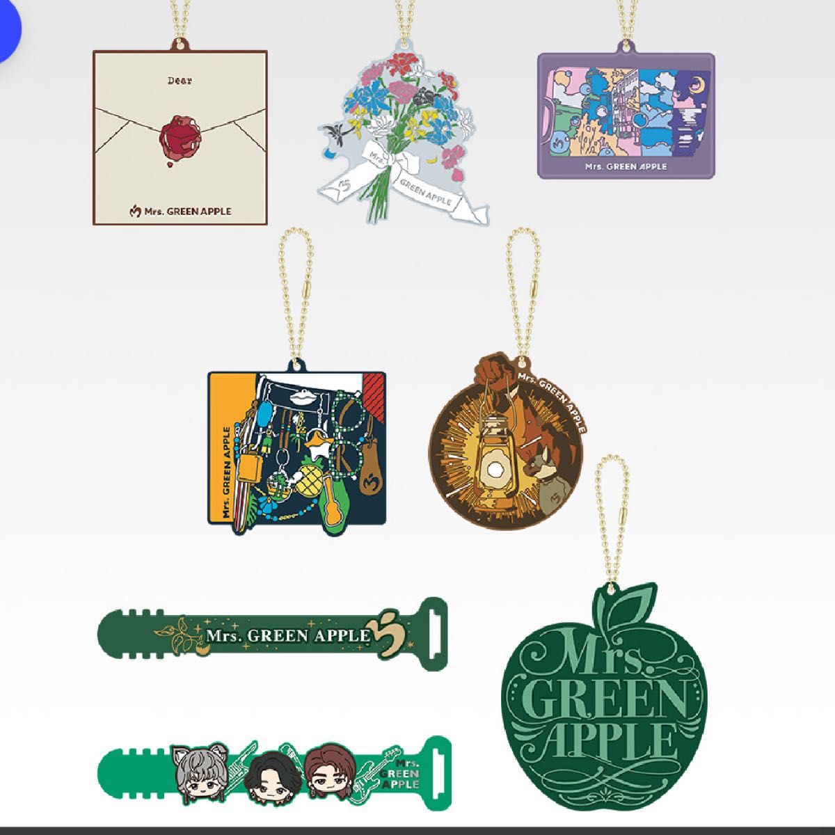 Mrs GREEN APPLE 一番くじ ラストワン クッション B賞 C賞フィギュア