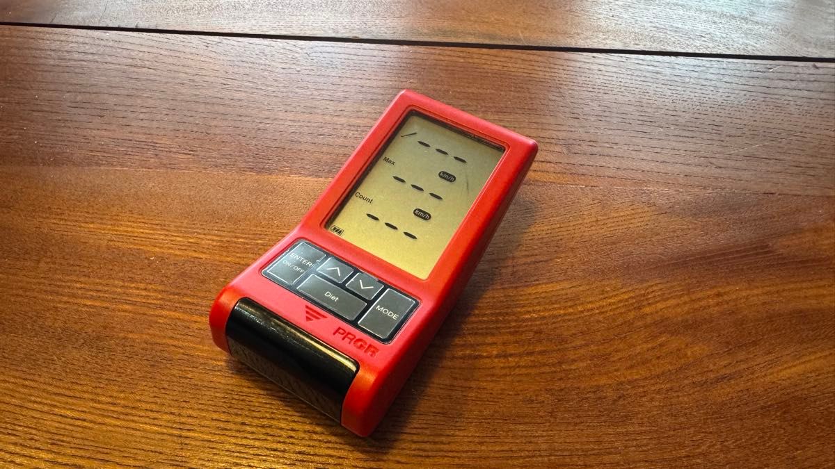 プロギア 計測器 RED EYES POCKET HS-110 ゴルフヘッドスピード測定