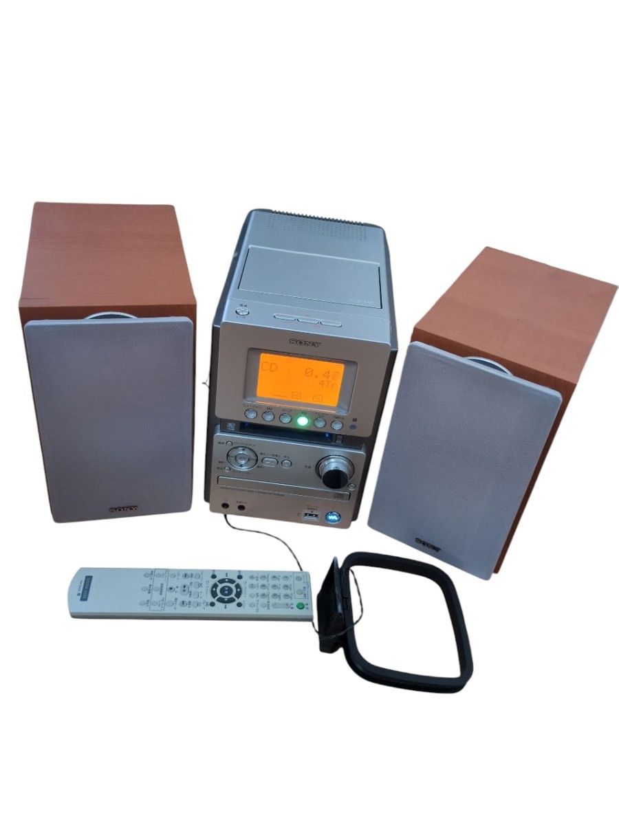 ウォークマン専用USB端子搭載オールインワンコンポ CMT-M35WM（S