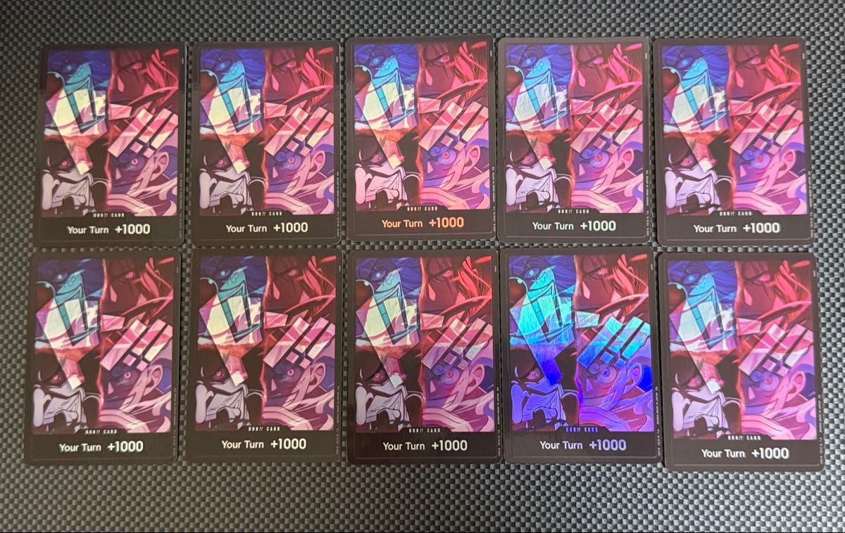 ワンピースカード 2周年 英語版 四皇 ドンカード 10枚セット 2nd