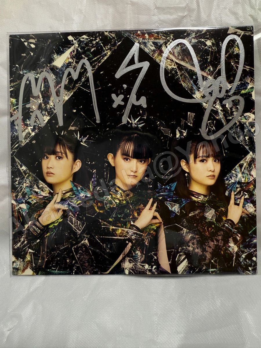 新品 直筆サインカード BABYMETAL METAL FORTH DELUXE EDITION