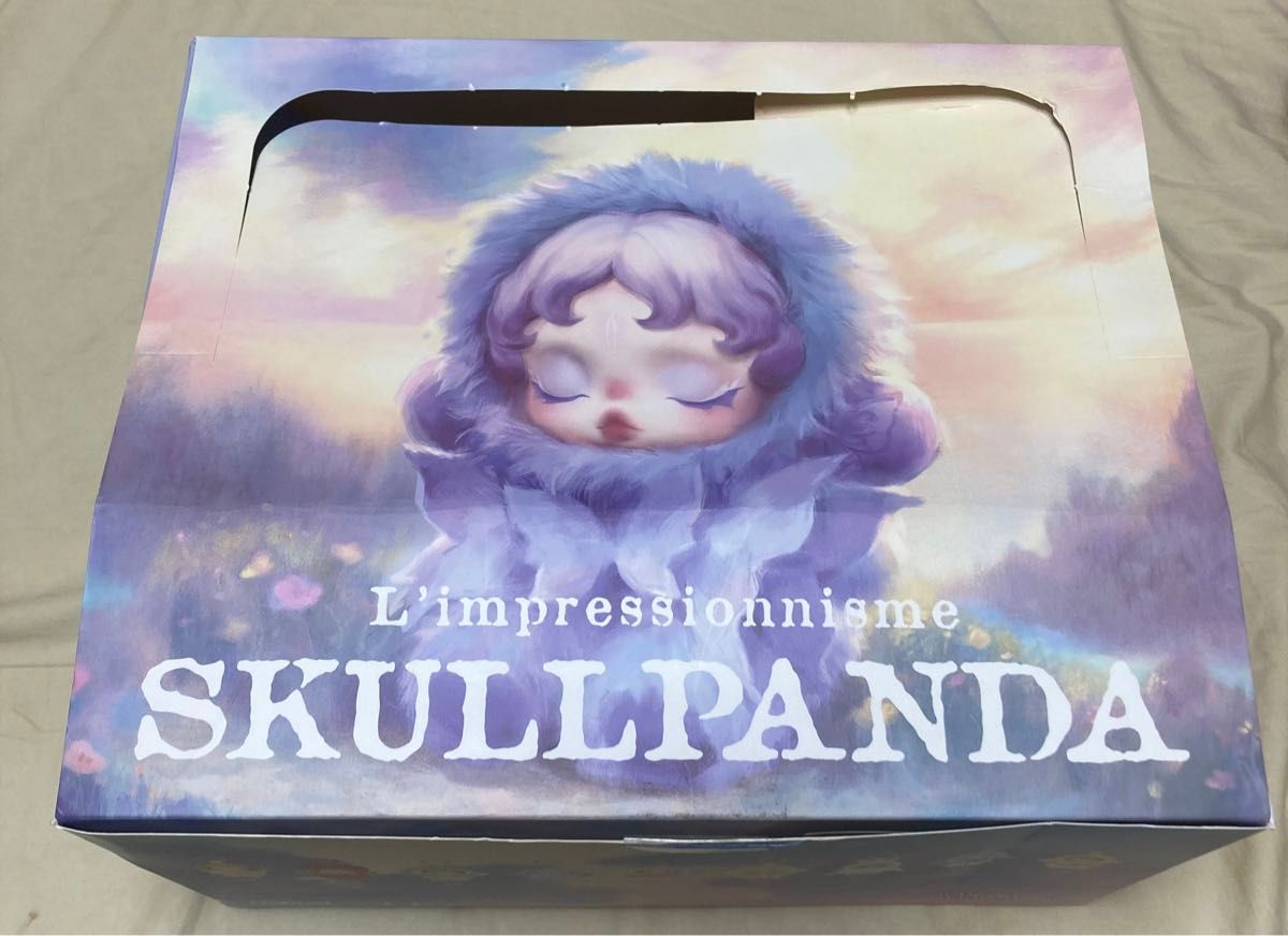 箱のみ SKULLPANDA L'impressionnisme POPMART スカルパンダ アソート