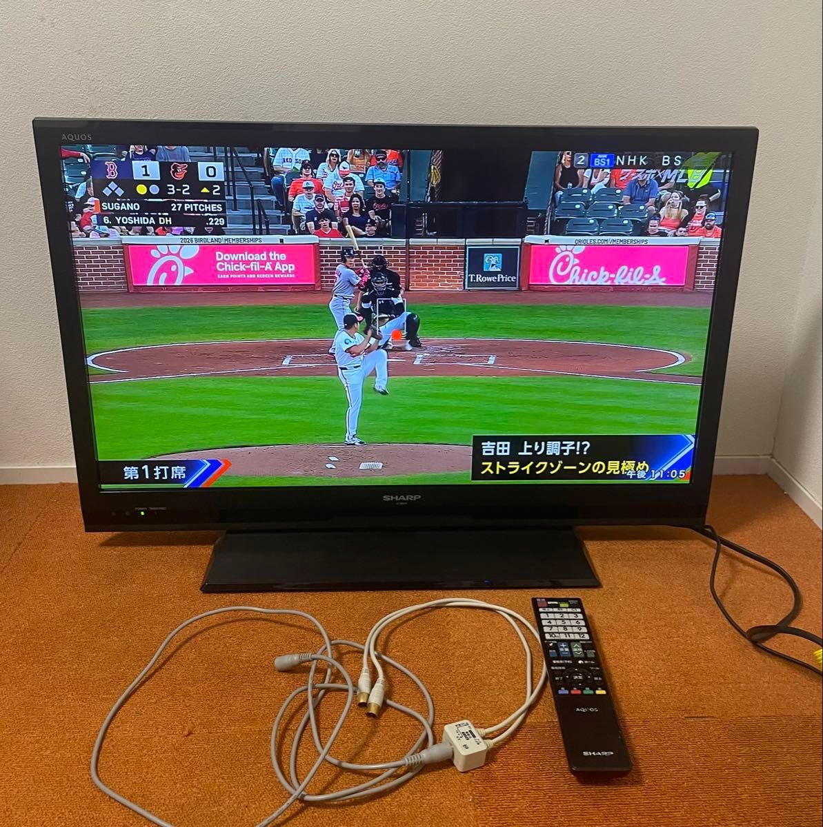 SHARP 32V型 液晶テレビ AQUOS LC-32H10 シャープ｜Yahoo!フリマ（旧