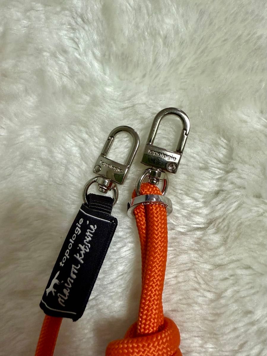 訳あり 新品未使用 メゾンキツネ トポロジー ショルダーストラップ