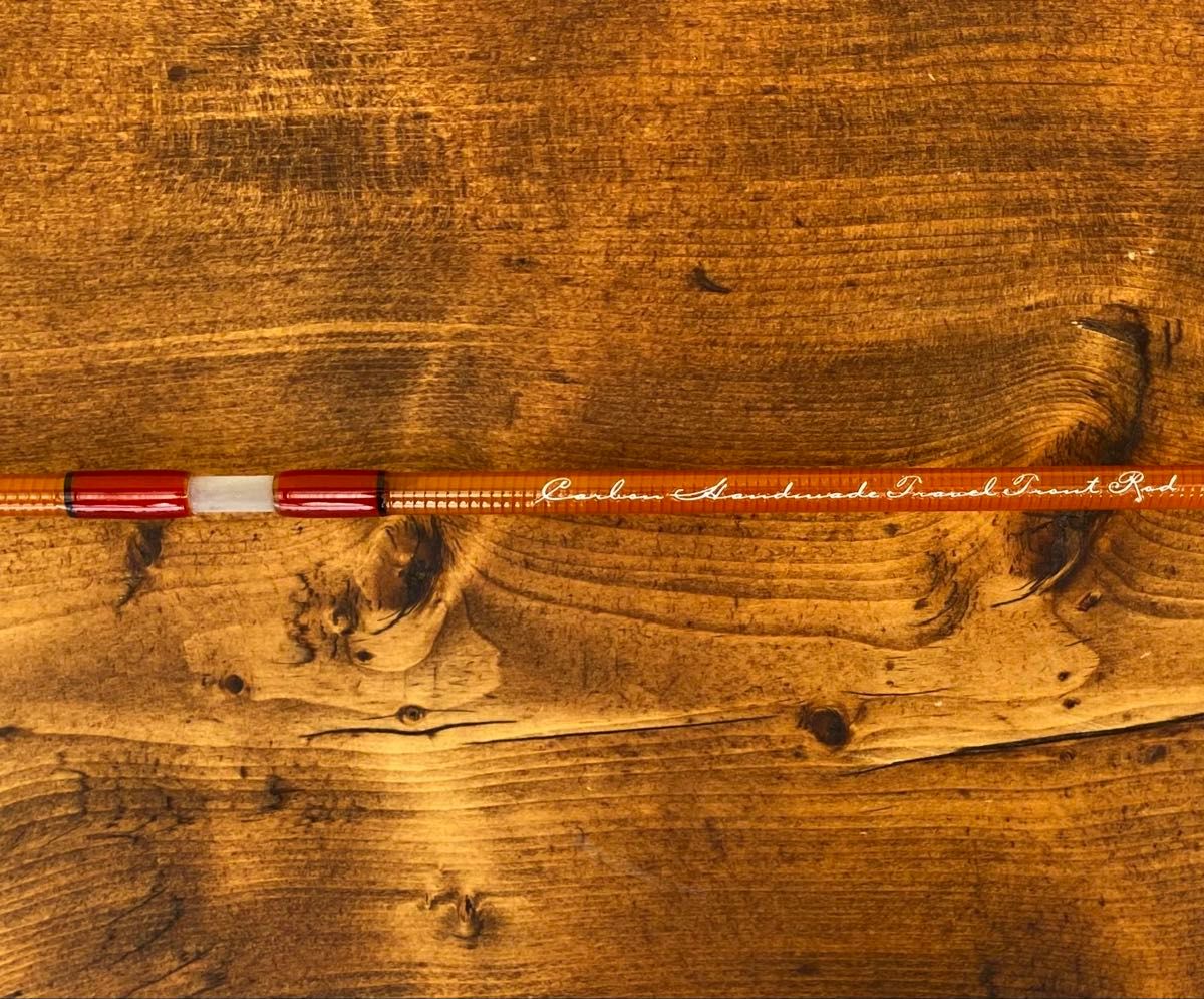 トラウトロッド パックロッド グラスロッド クリアブラウン スピニング