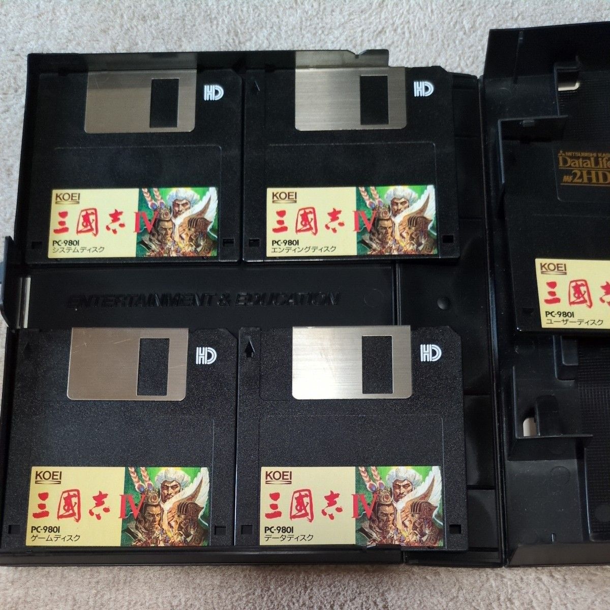 KOEI三国志Ⅳ＋KOEI三国志Ⅳパワーアップキット＋技術評論社