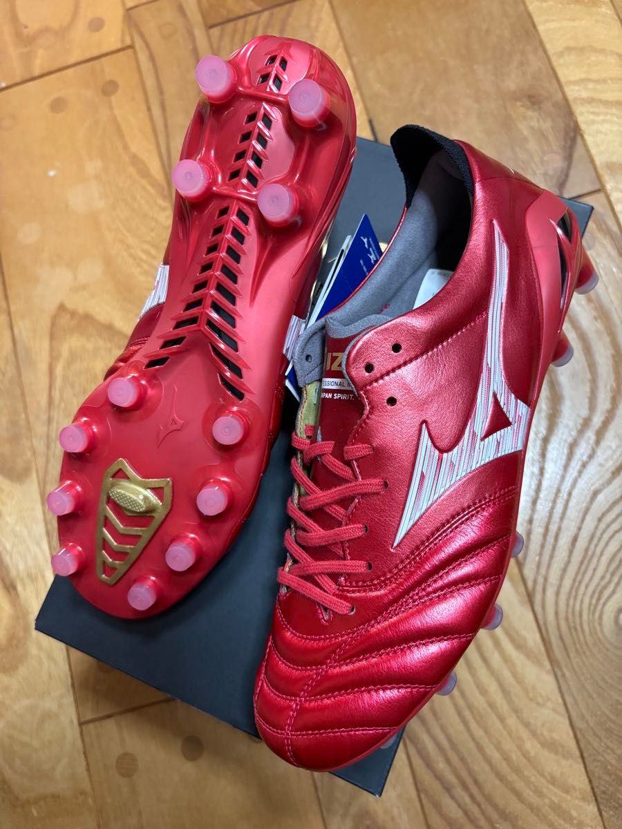 新品 40周年限定 レアサイズ ミズノ モレリア ネオ4 JAPAN 25cm｜Yahoo