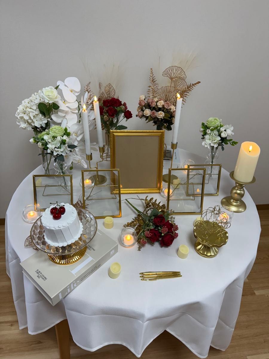 ウェルカムスペース 結婚式 装飾セット LEDキャンドル｜Yahoo!フリマ