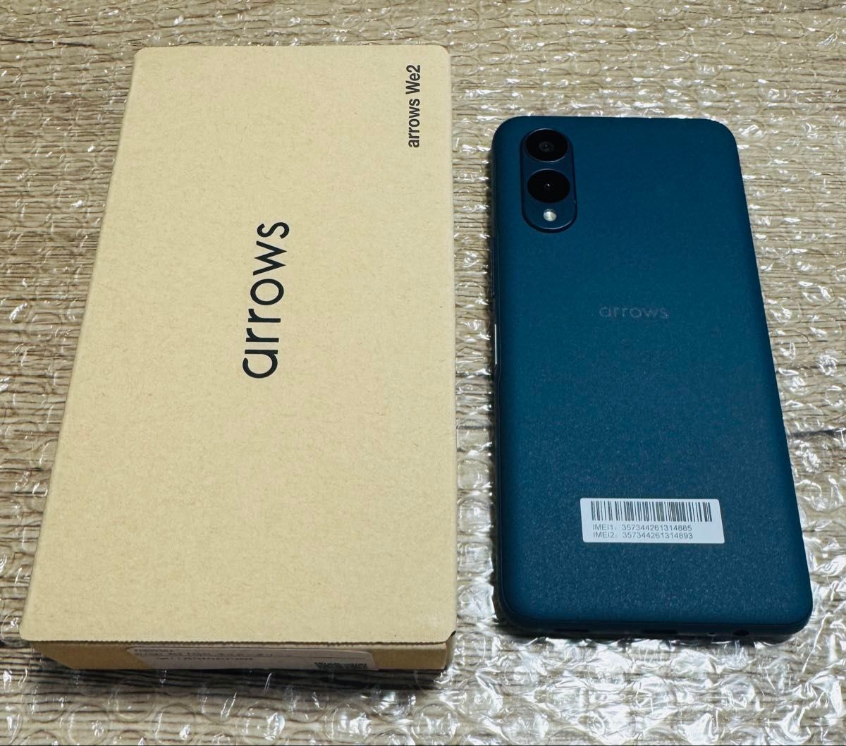 新品・未使用】 arrows We2 ネイビーグリーン SIMフリー｜Yahoo!フリマ