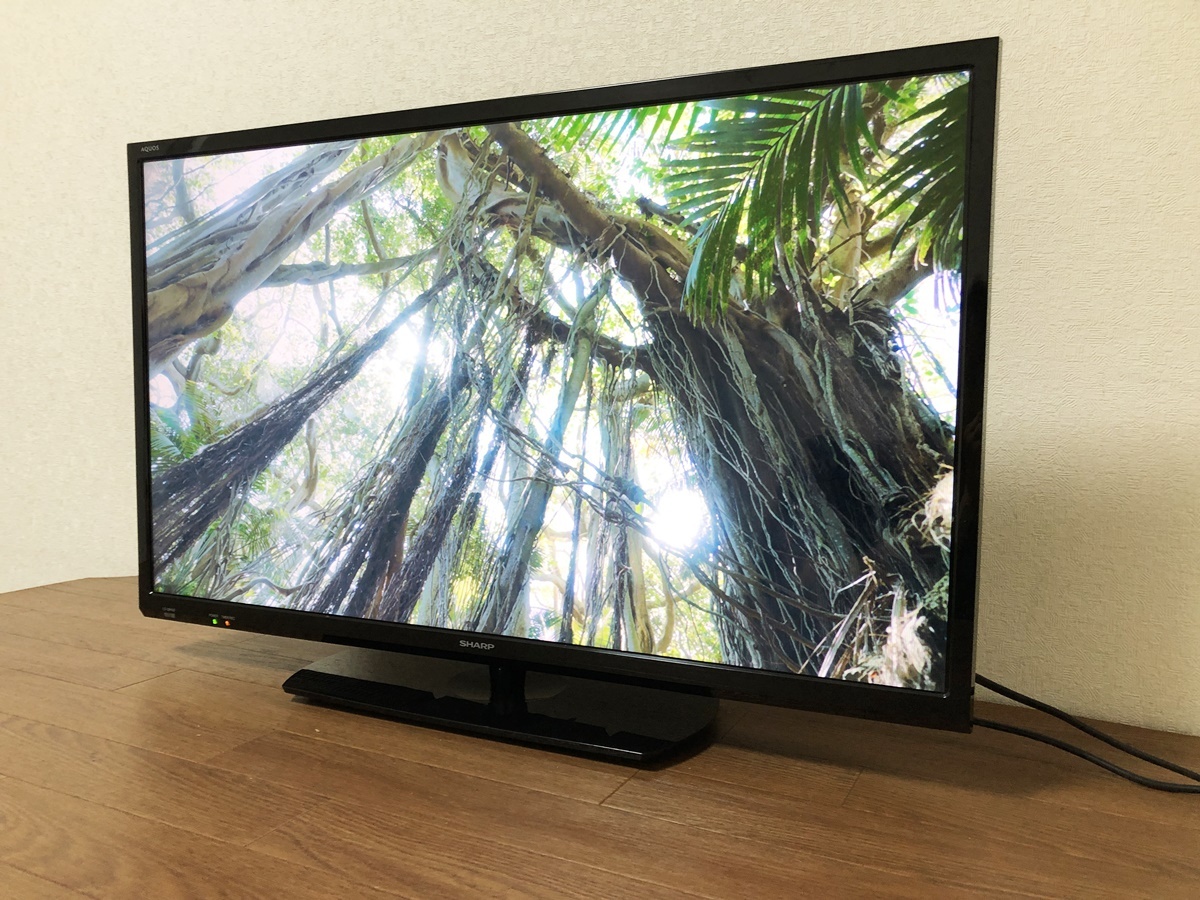 シャープ液晶テレビ AQUOS LC-32H30 ハイビジョン 32型 外付HDD対応(裏