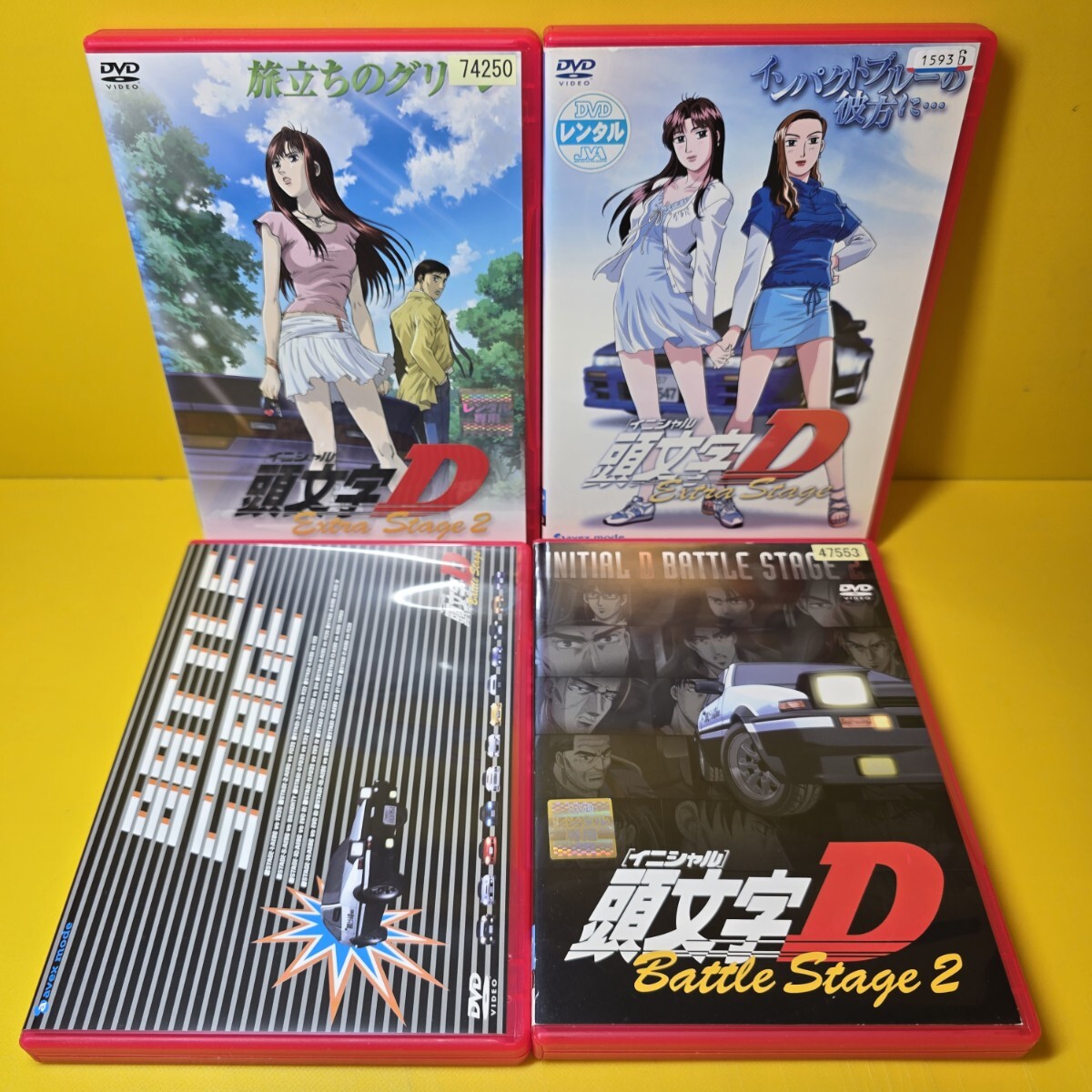 新品ケース交換済み 頭文字D イニシャルDシリーズ DVD全41巻セット