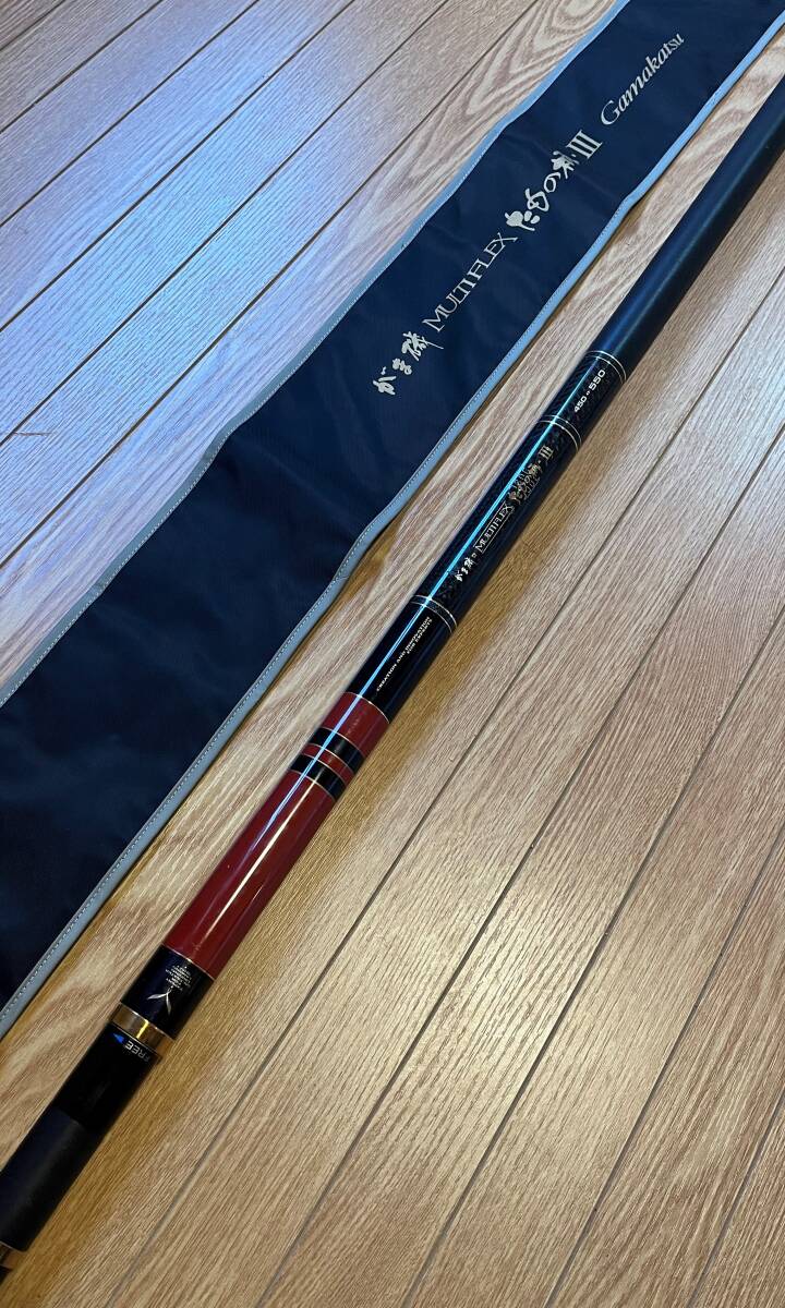 Yahoo!オークション - がまかつ マルチフレックスたもの柄Ⅲ 450⇔550