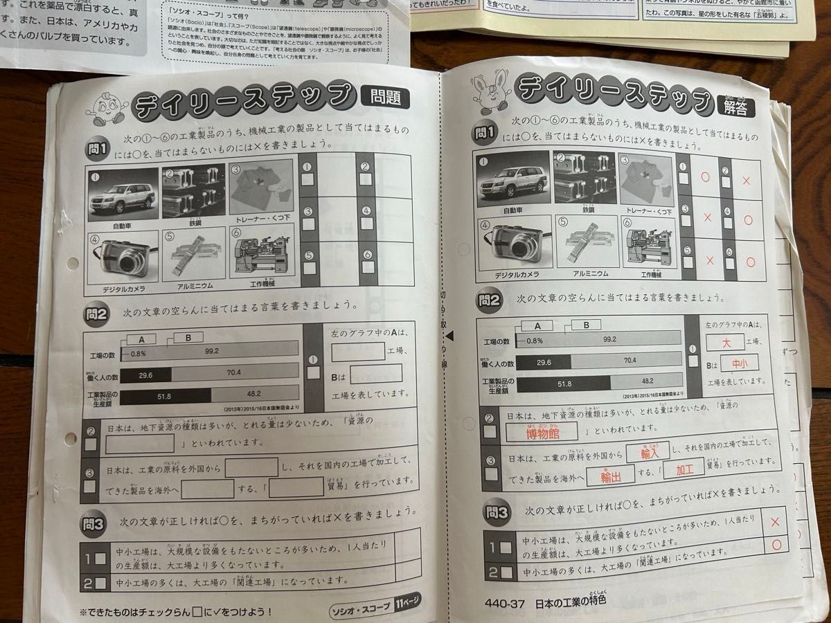 SAPIX 4年 社会 デイリー&春期＆夏期＆冬期フルセット 1年分 2015年