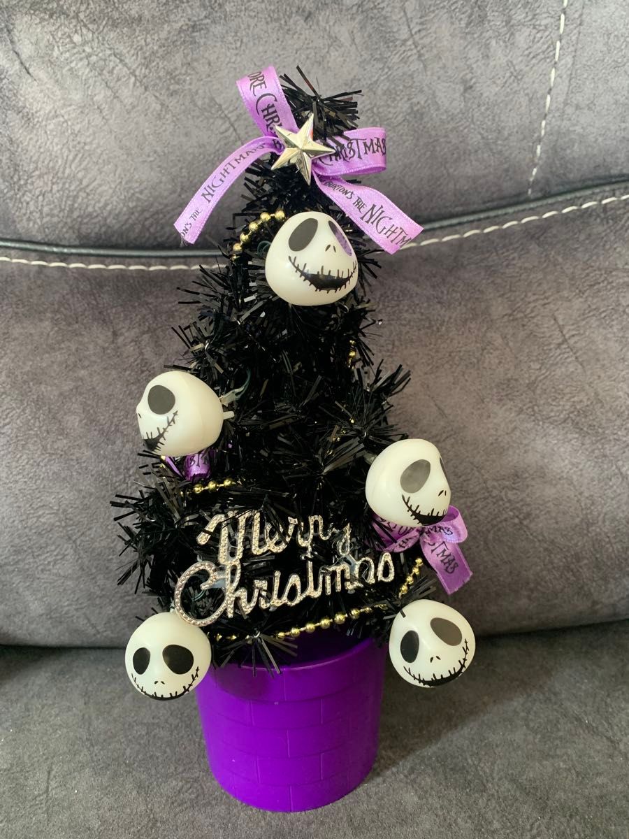 ナイトメアビフォアクリスマス 光る クリスマスツリー & 光る