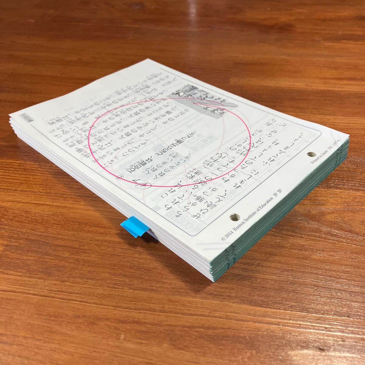 公文 国語 BⅡ教材 1〜200 (欠番81-90 111-120) 教材プリント 書き込み