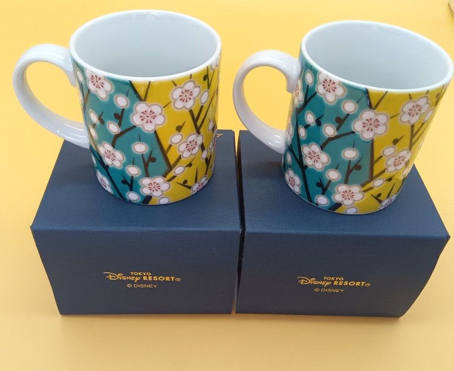 九谷焼 ディズニー ミッキー ミニー マグカップ 2個セット 東京