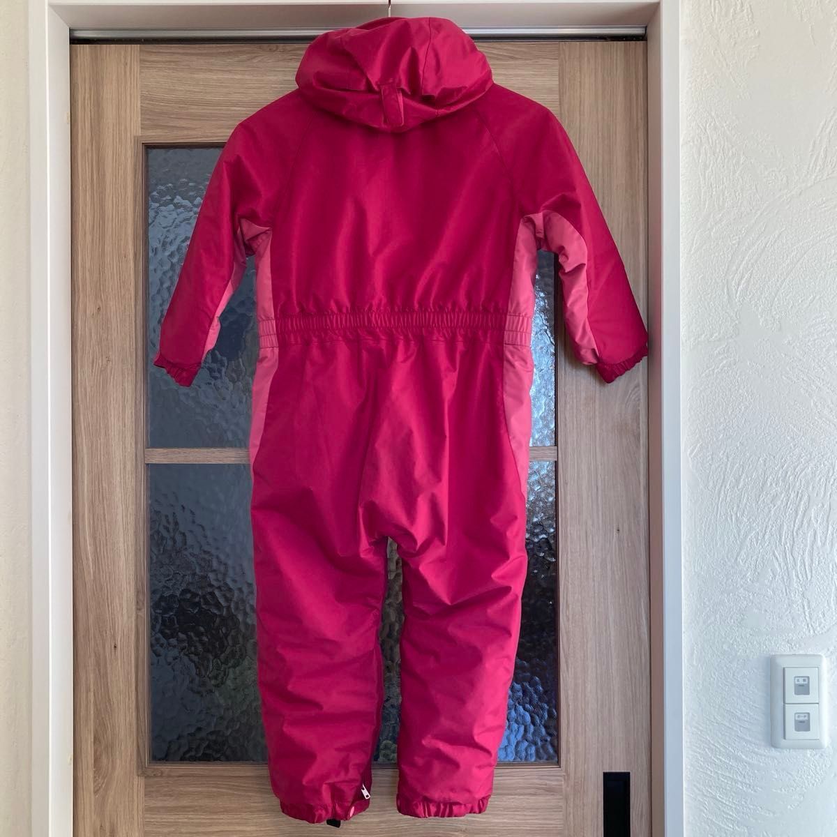 モンベル 美品 mont-bell パウダーカバーオール キッズ 1101572 雪遊び