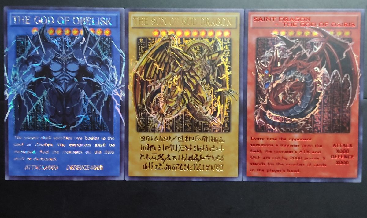 3 三幻神 オシリス オベリスク ラー 遊戯王 展示用｜Yahoo!フリマ（旧