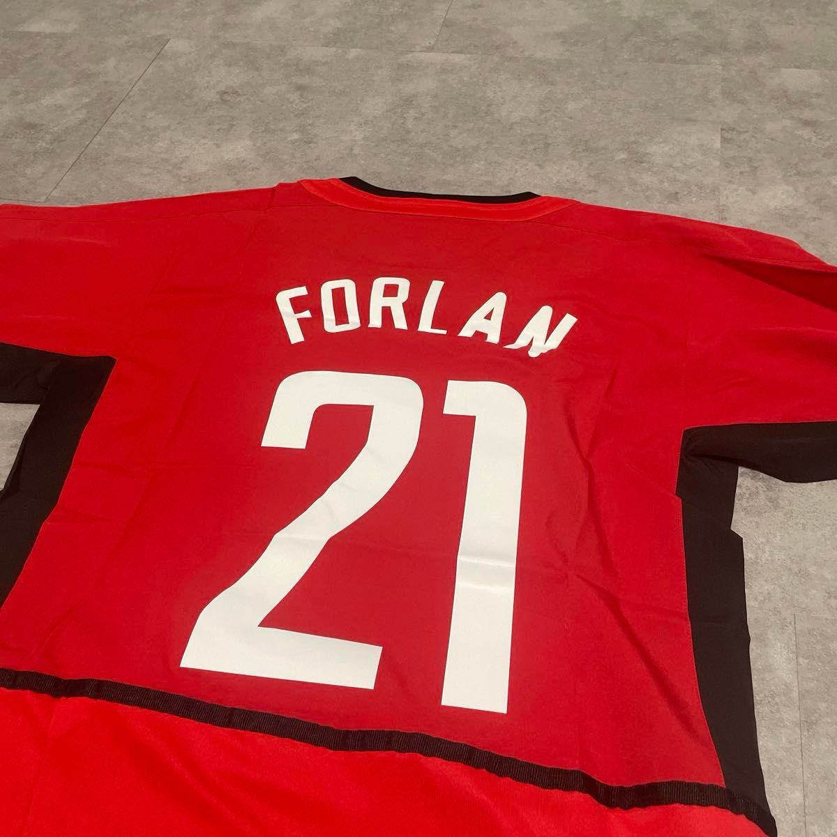 希少} 02/03シーズン マンチェスターユナイテッド ユニフォーム #21