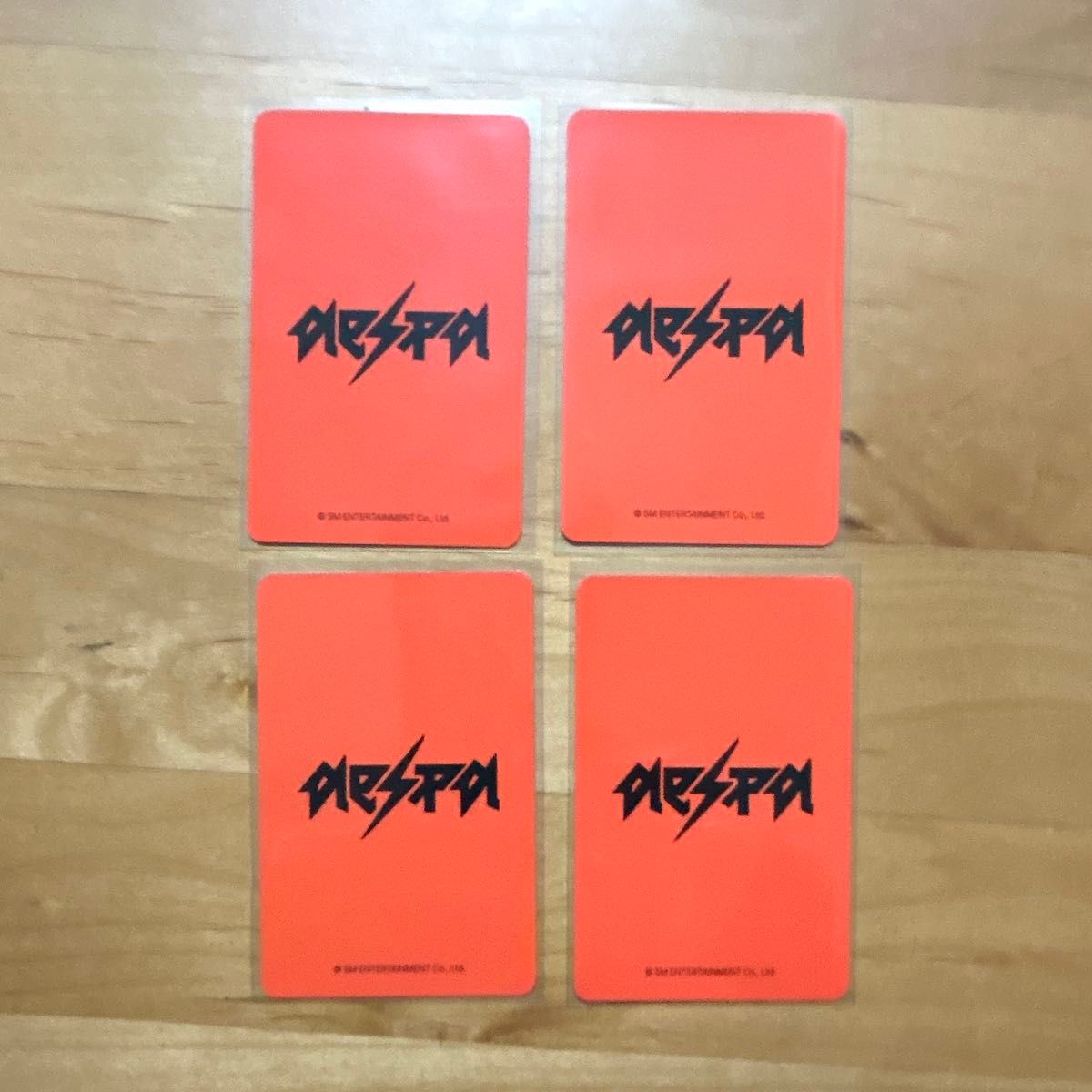 Rich Man aespa EVERLINE ラキドロ トレカ 4枚セット カリナ ジゼル