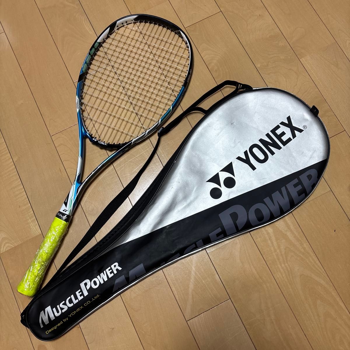 YONEX ヨネックス MUSCLE POWER ソフトテニスラケット 軟式 カバー付き