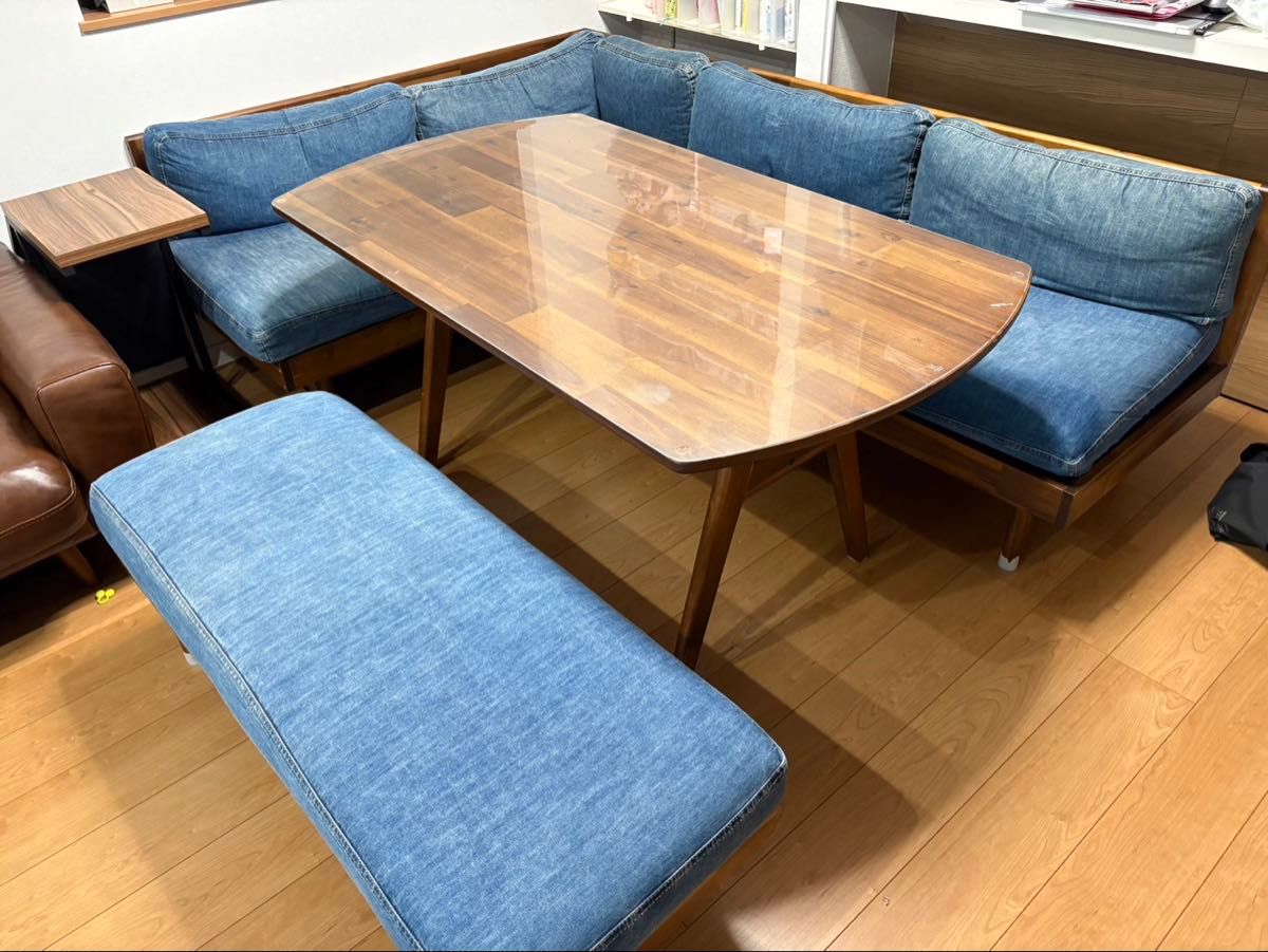 unico SWELLA(スウェラ) ダイニングテーブル W1400セット ウニコ