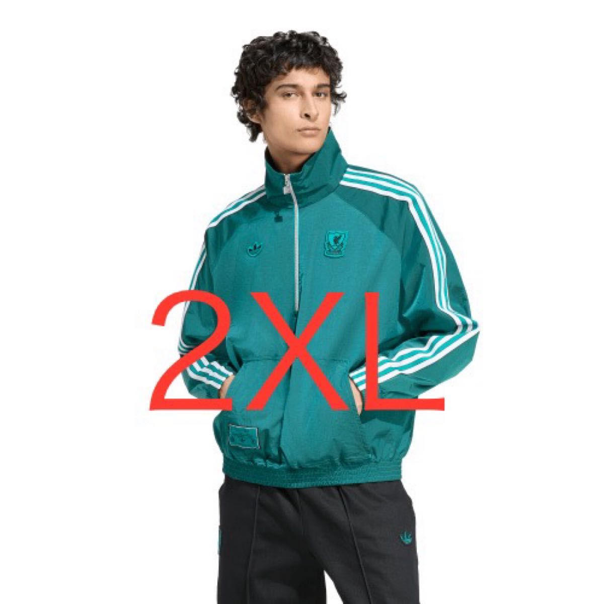 ラスト一点】リヴァプール TERRACEICON ハーフジップジャケット2XL