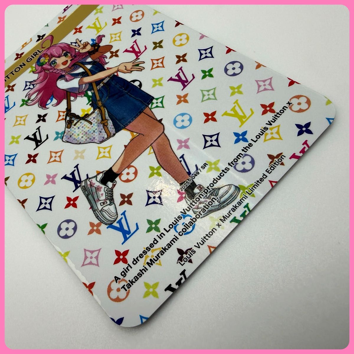 ルイヴィトン 村上隆 LOUIS VUITTON GIRL コレクティブルカード 49番