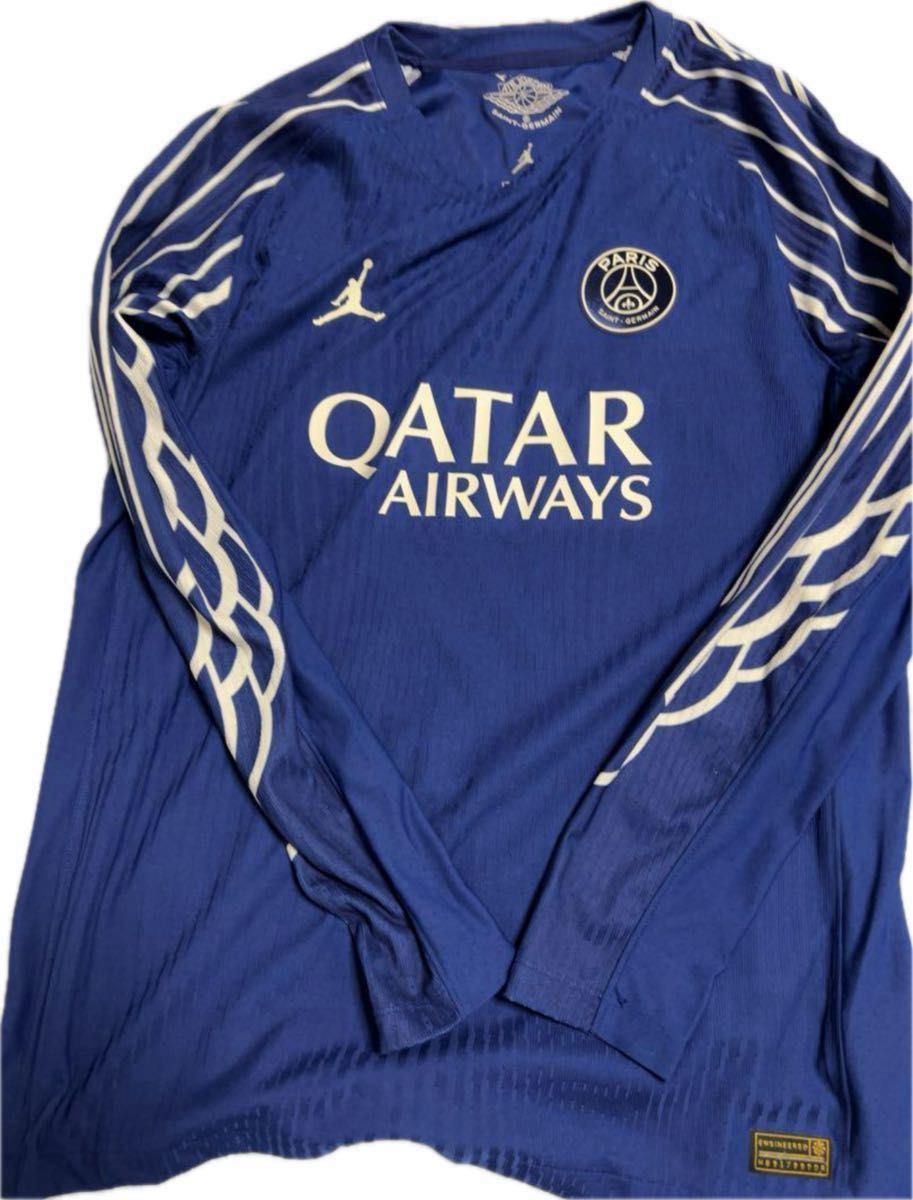 PSG 24/25 4th L 長袖 正規品 オーセンティック ジョーダン NIKE