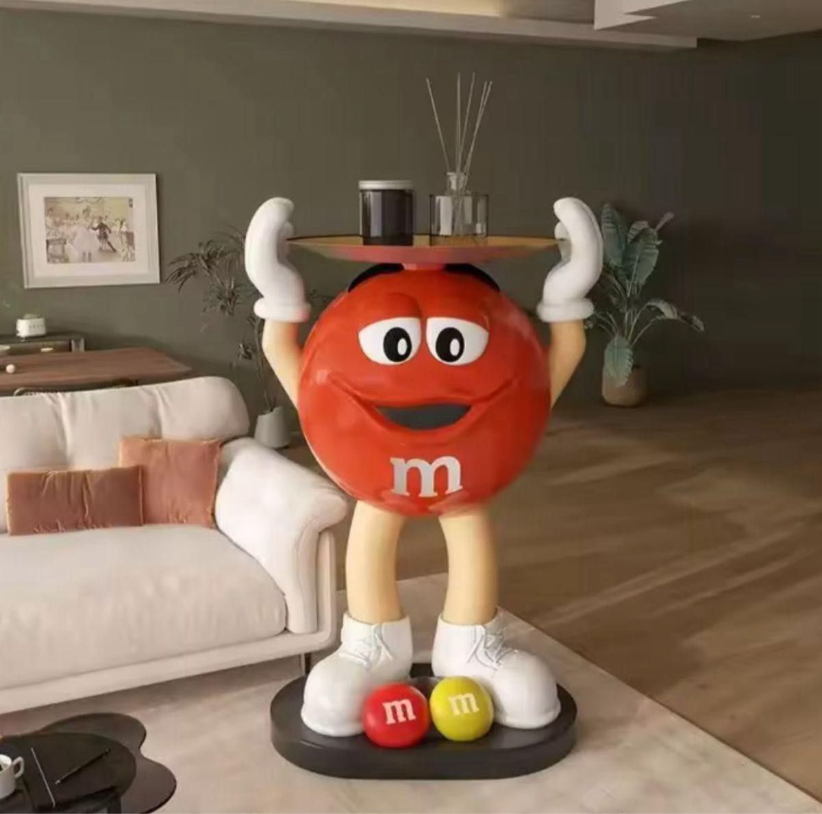 新品】M&M's エムアンドエムズ サイドテーブル フィギュア｜Yahoo