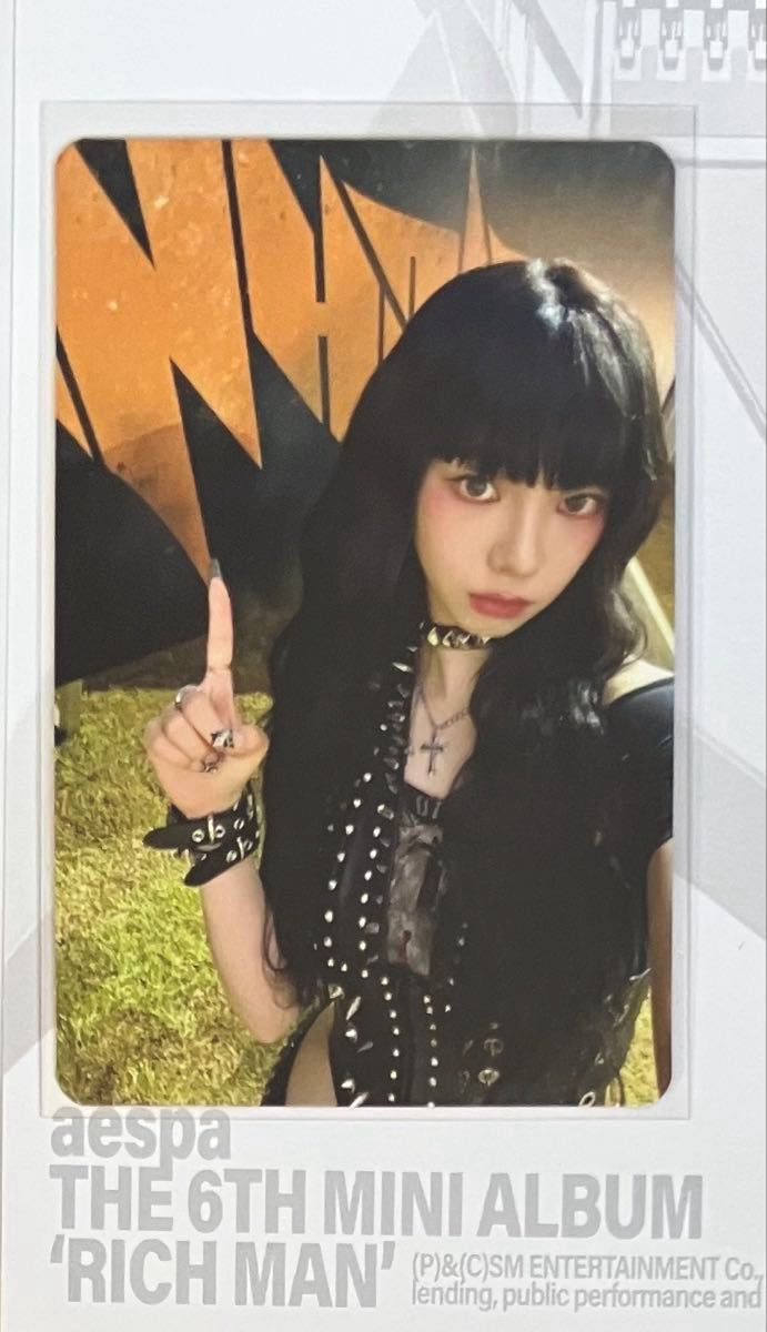 aespa エスパ Rich Man HMV特典トレカ カリナ｜Yahoo!フリマ（旧PayPay