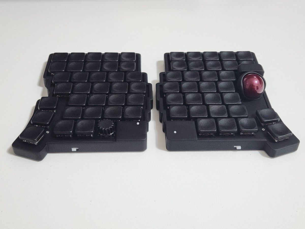 Glove65tb 完成品 低背トラボ ロープロファイル 無線接続 ブラック