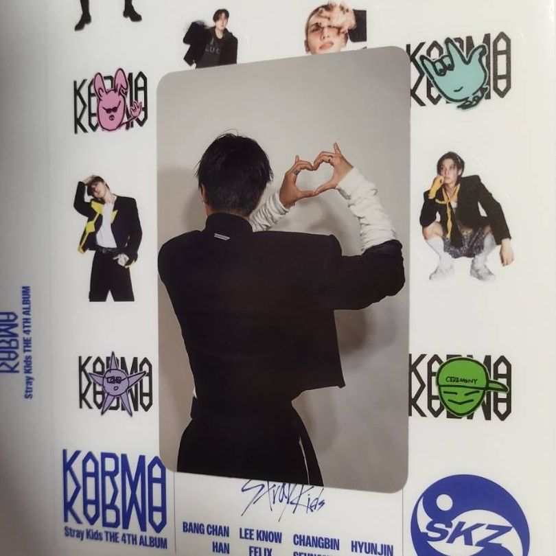 Stray Kids KARMA CEREMONY VER ランダム ハン 両面トレカ HAN ハン