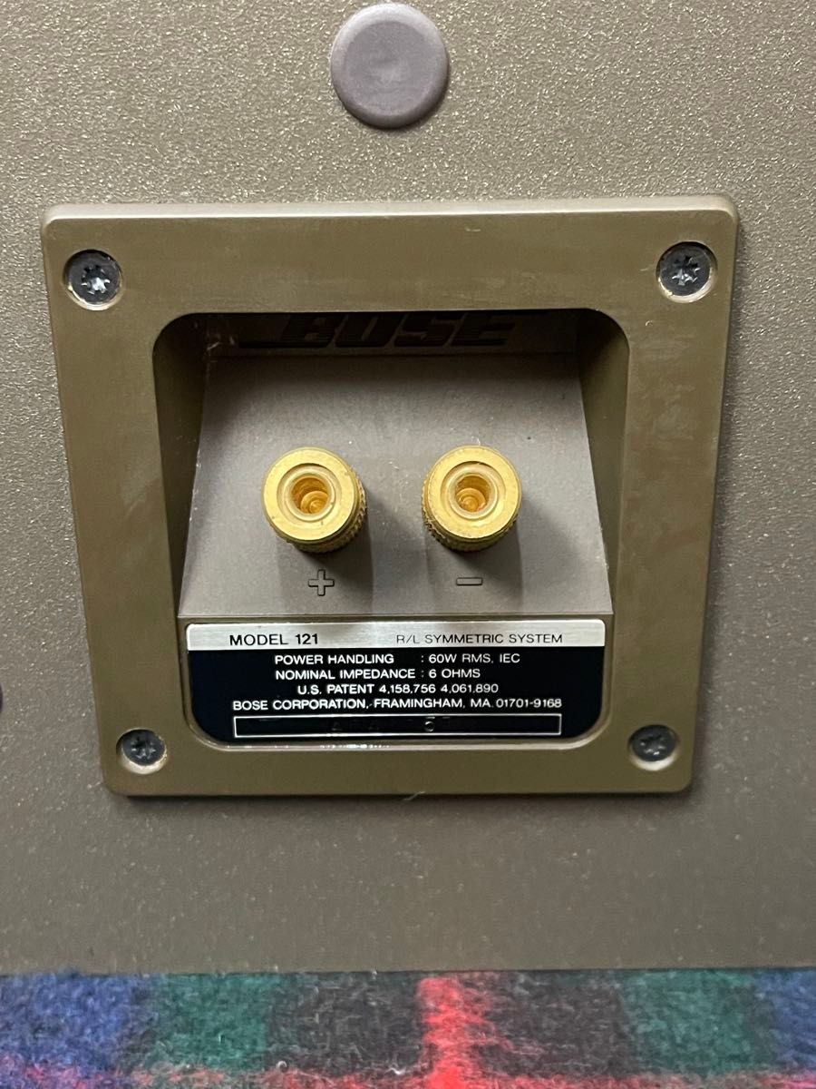 BOSE ポーズ 121 化粧板剥がれ オーディオ機器 BOSE ボーズ ペア