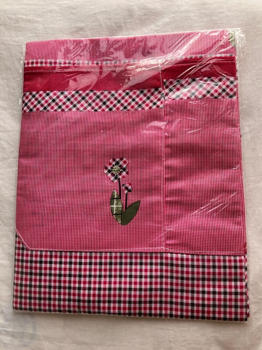 花柄刺繍エプロン赤 かわいい キッチン用品｜Yahoo!フリマ（旧PayPay