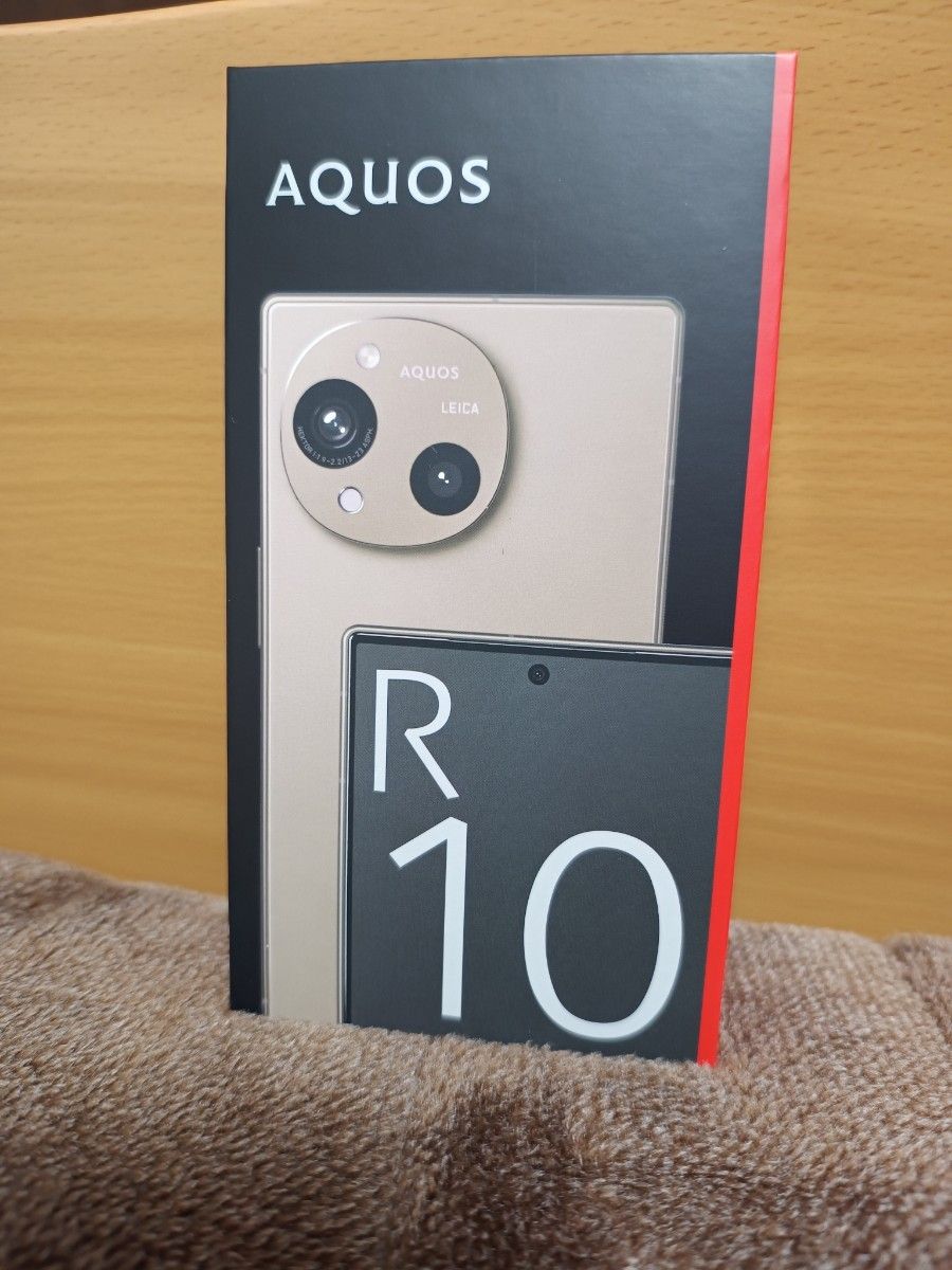 新品同様極上美品 AQUOS R10 SH-M31 SIMフリー 512GB トレンチベージュ