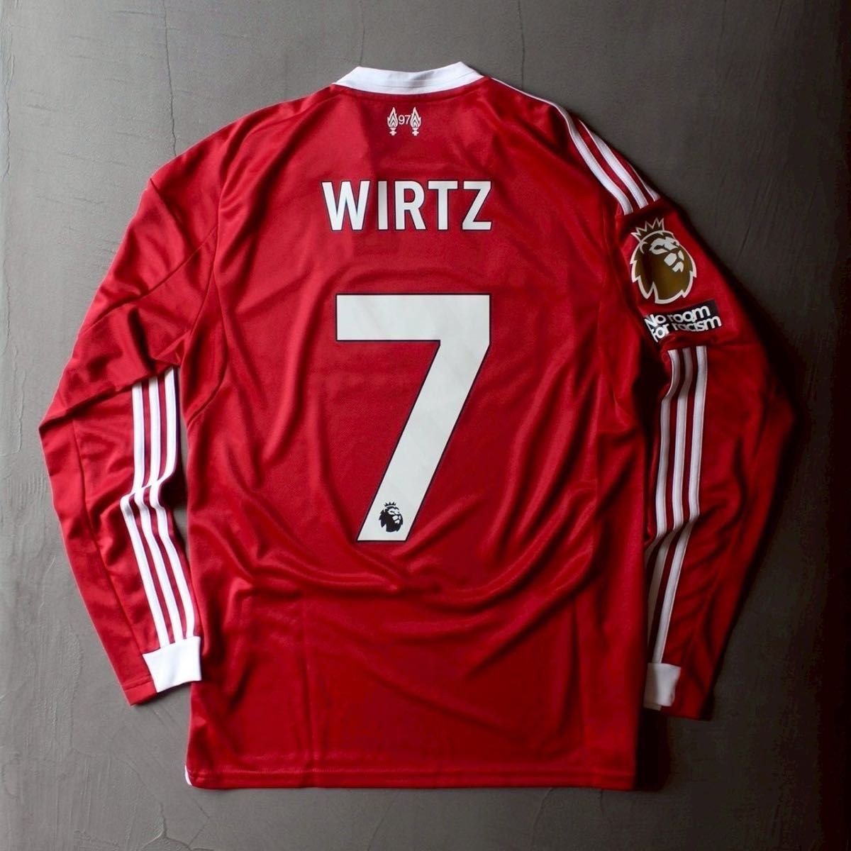 リバプール 25/26 ユニフォーム ホーム 長袖 正規品 フルパッチ