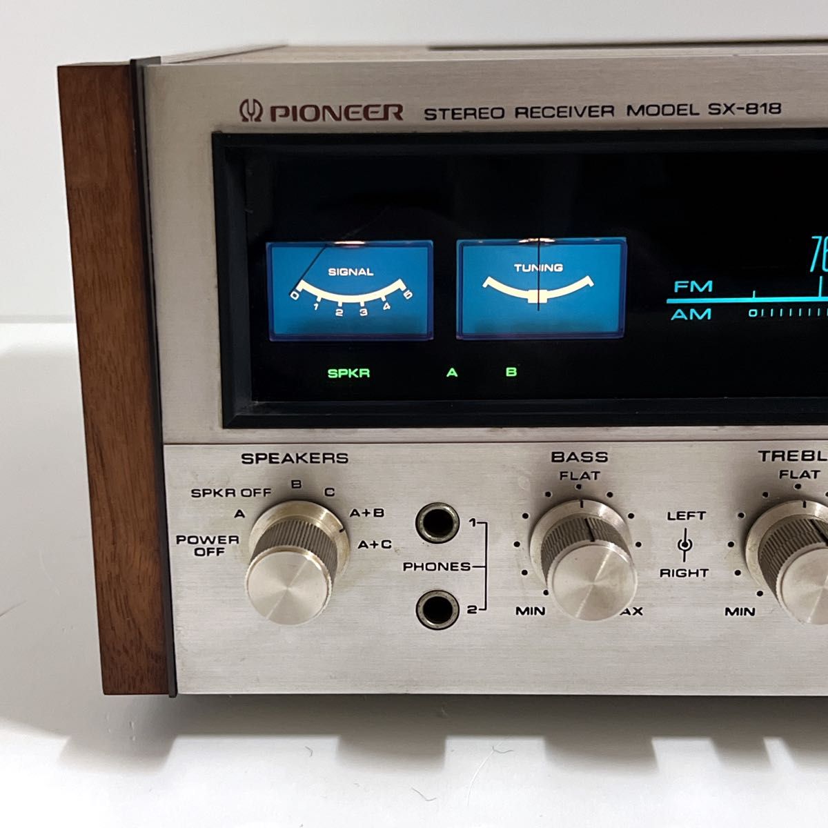 稀少】 Pioneer SX-818 ステレオレシーバー プリメインアンプ