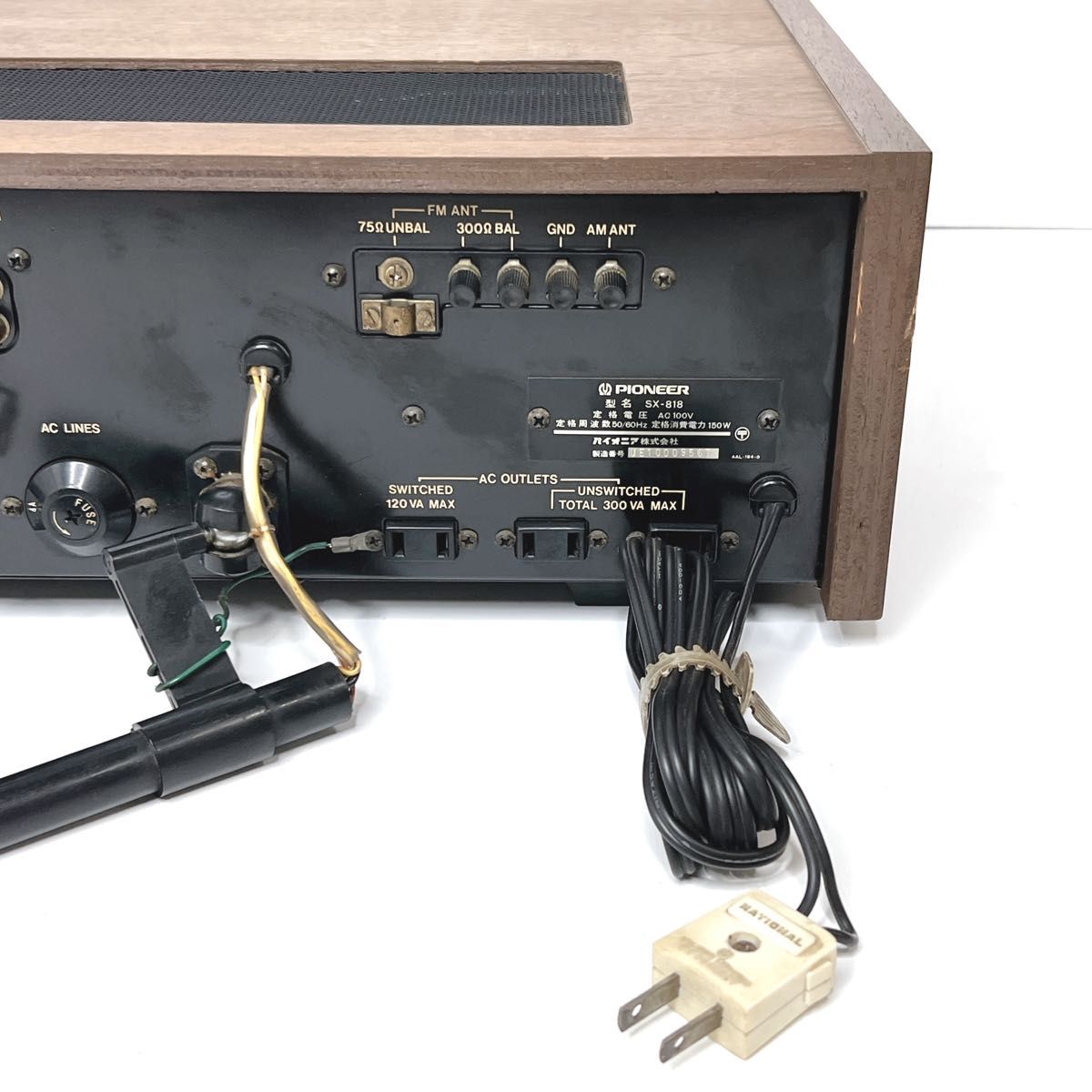 稀少】 Pioneer SX-818 ステレオレシーバー プリメインアンプ