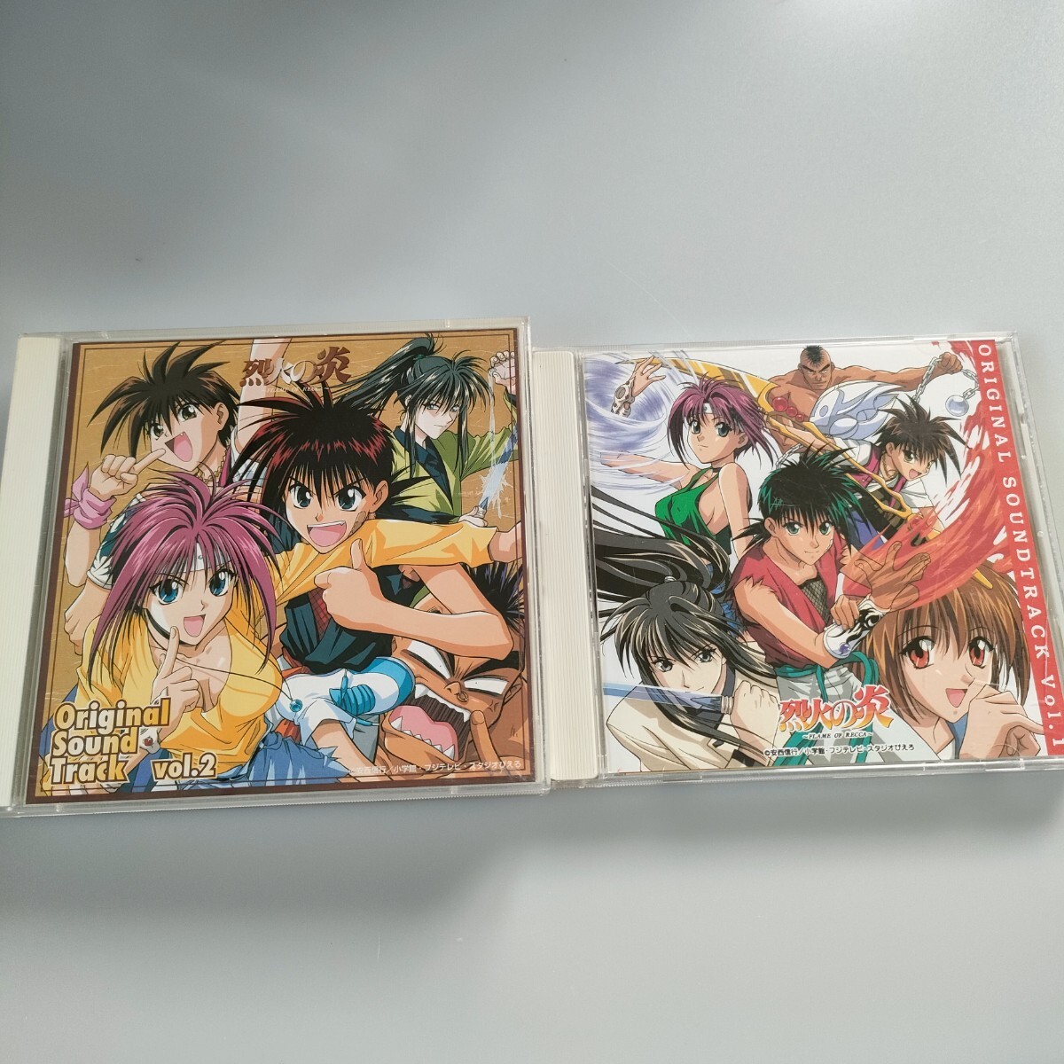 CD 烈火の炎 オリジナルサウンドトラック 2枚セット vol 1 (初回限定版