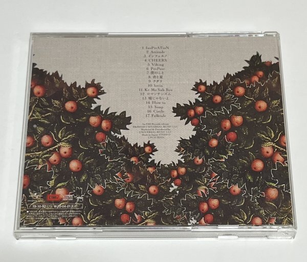 セル版】 Mrs GREEN APPLE CD Attitude 通常盤 ミセスグリーンアップル